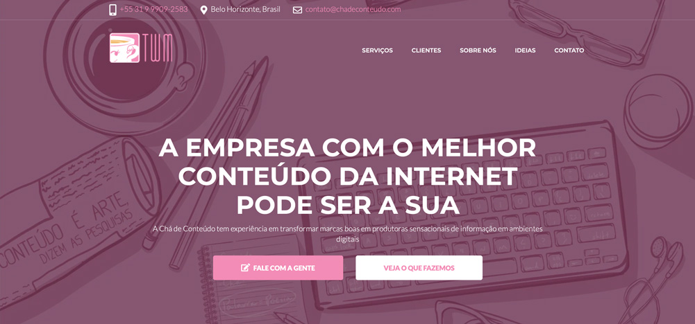 Website TWM by Danilo Aroeira