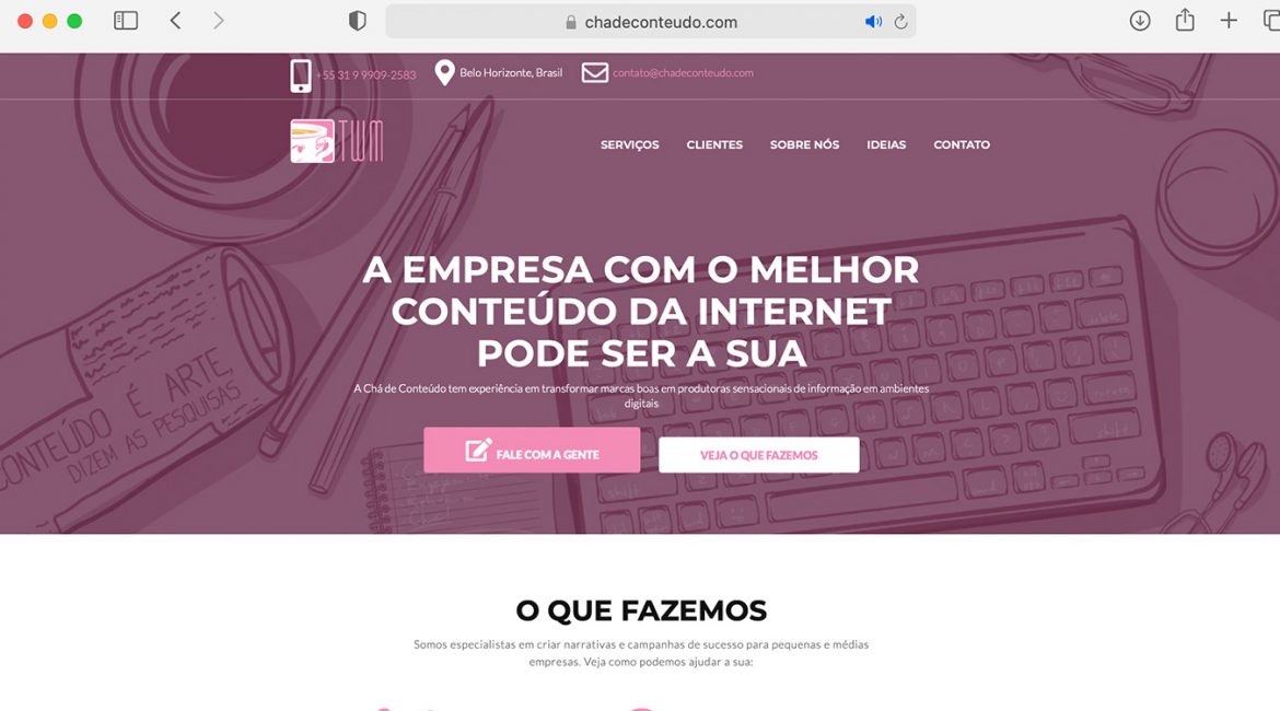 Website TWM by Danilo Aroeira