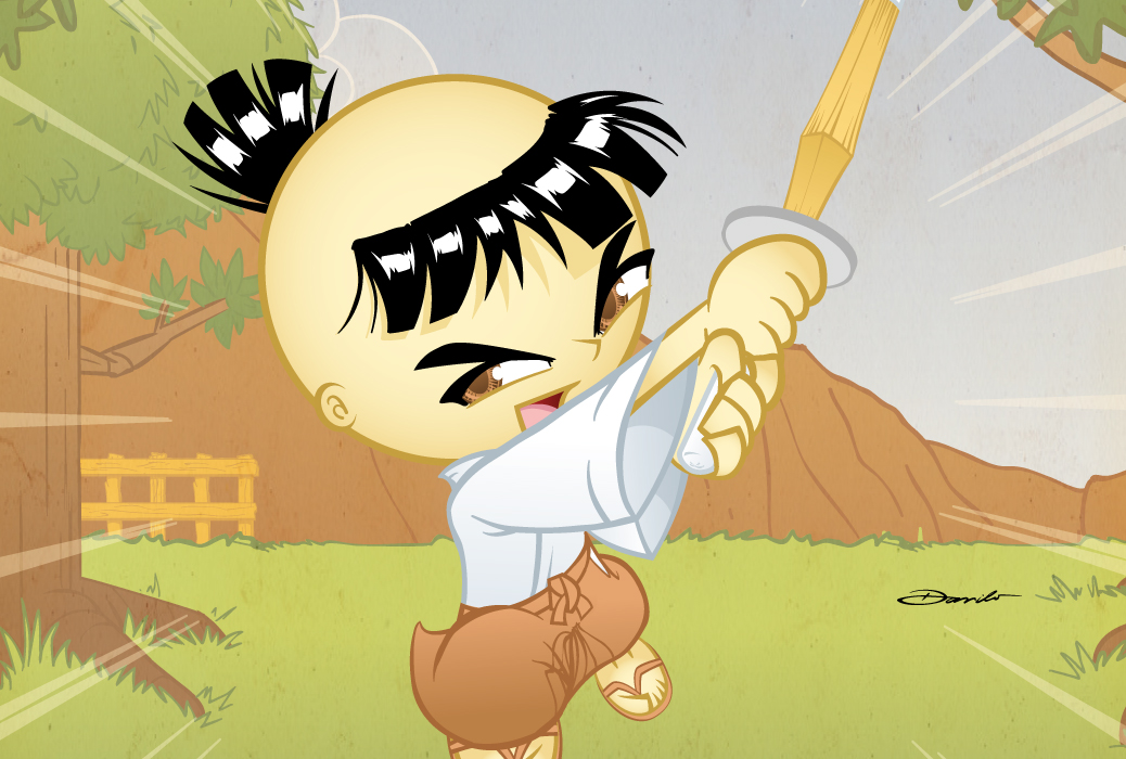 Samurai Boy by Dan Arrows
