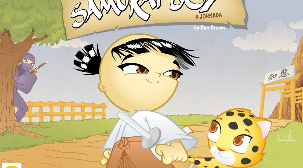 Capa Samurai Boy: A Jornada