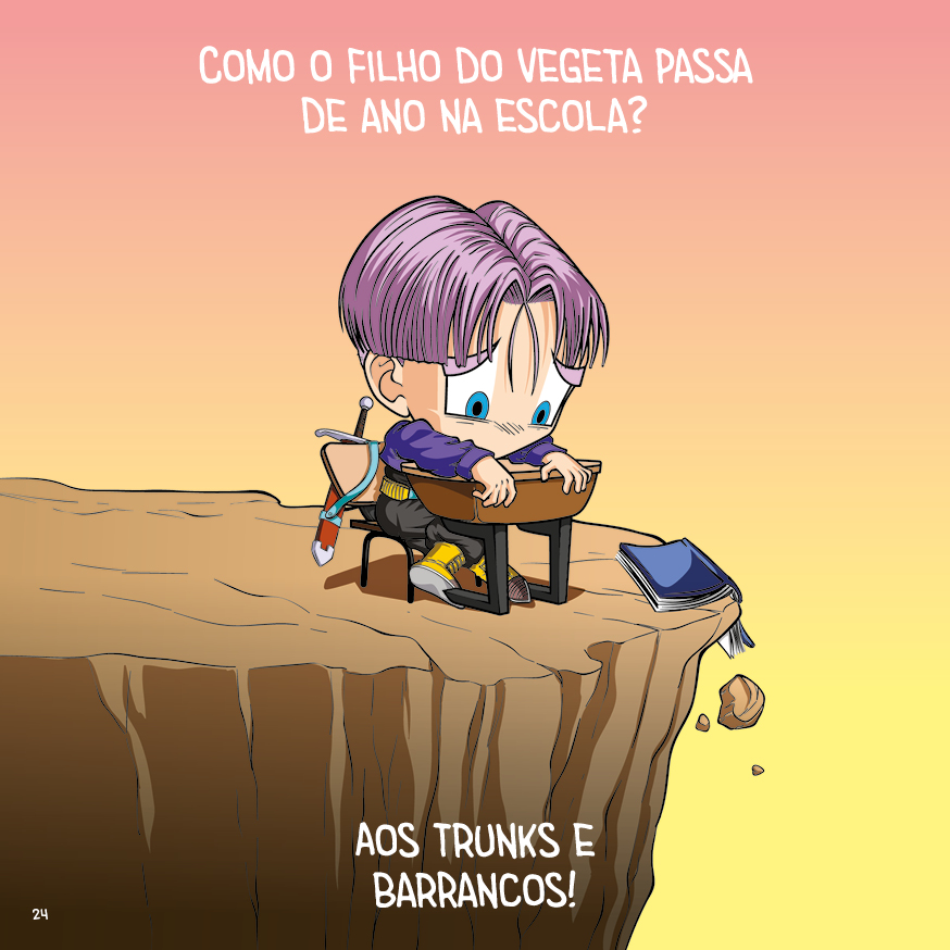 Trocadilhos DB - p.24 - arte by Dan Arrows