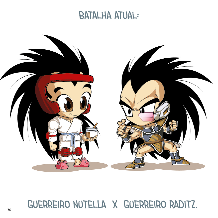 Trocadilhos DB - p.30 - arte by Dan Arrows
