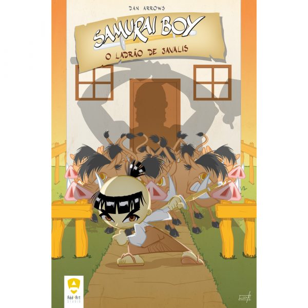 Capa Samurai Boy - o ladrão de javalis