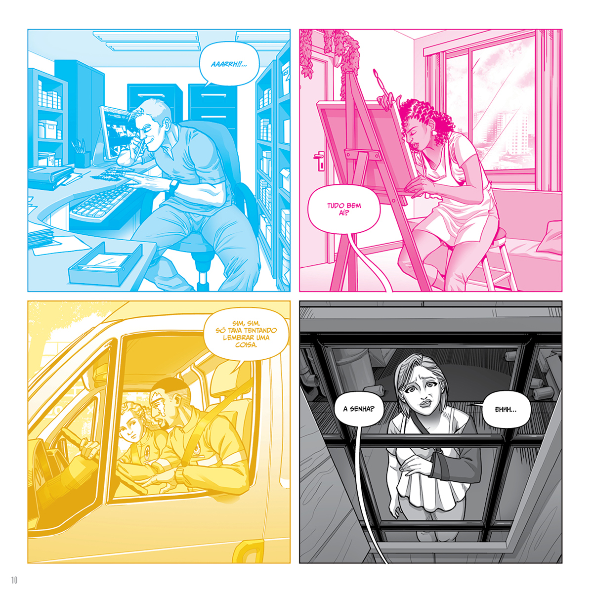4x4 - p02. Arte por Dan Aroeira